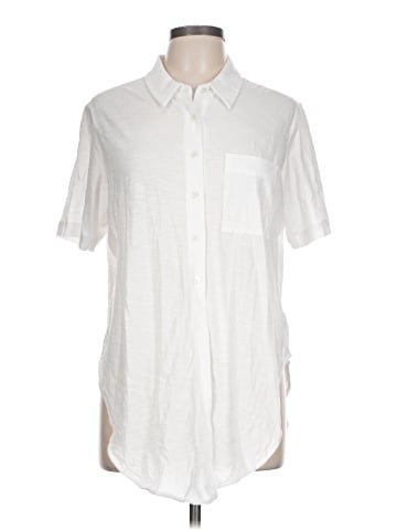 Theory Short Sleeve Button-Down Shirt (view 1)