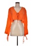 Zara Orange 3/4 Sleeve Blouse Size M - photo 1
