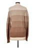 Ann Taylor 100% Nylon Color Block Brown Pullover Sweater Size S - photo 2