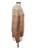 Ann Taylor 100% Nylon Color Block Brown Pullover Sweater Size S - photo 4
