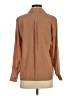 J.Crew 100% Silk Tan Long Sleeve Silk Top Size XS - photo 2