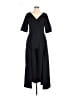 Kay Unger Solid Black Jumpsuit Size 10 - photo 1