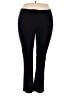 Lane Bryant Solid Black Active Pants Size 18R - photo 1
