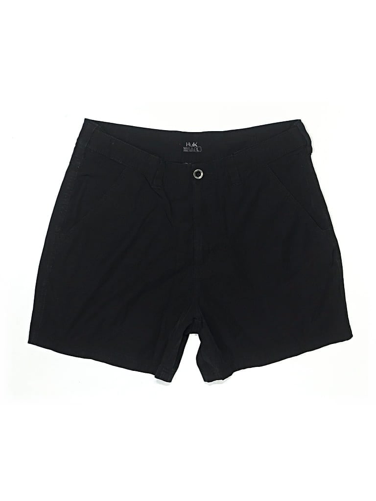 Pre-owned Huk Shorts In Black