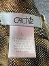 Cache Animal Print Brown Long Sleeve Blouse Size L - photo 7