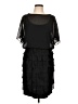 London Times 100% Polyester Black 3/4 Sleeve Top Size 10 - photo 1