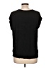 Papermoon 100% Polyester Black Short Sleeve Blouse Size L - photo 2