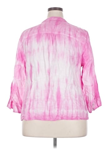 INC International Concepts 3/4 Sleeve Blouse (view 2)