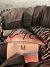 Kathy Che 100% Polyester Animal Print Gray Short Sleeve Blouse Size M - photo 5