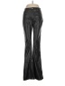 Bershka 100% Polyester Metallic Black Dress Pants Size M - photo 1