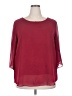 VIISHOW Burgundy 3/4 Sleeve Blouse Size 2X - photo 1