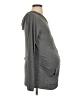 Gap Fit Gray Zip Up Hoodie Size Sm Maternity - photo 4