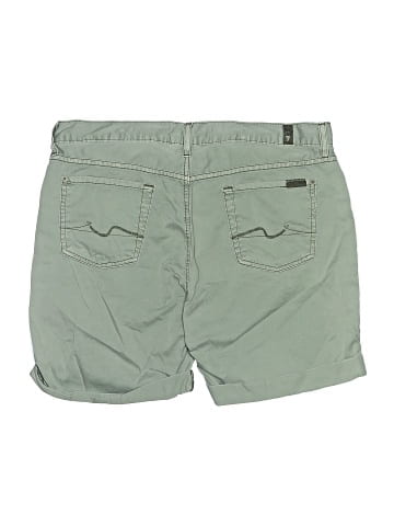 7 For All Mankind Khaki Shorts (view 2)