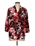Jaclyn Smith 100% Polyester Floral Red 3/4 Sleeve Blouse Size L - photo 1