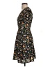 Avantlook 100% Polyester Floral Black Casual Dress Size S - photo 5