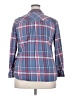 Woolrich 100% Cotton Plaid Blue Long Sleeve Button-Down Shirt Size XXL - photo 2
