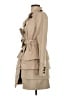 Idra 100% Polyester Tan Trenchcoat Size 0 - photo 5