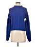 Pieces 100% Polyester Blue Turtleneck Sweater Size XS - photo 1