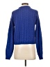 Pieces 100% Polyester Blue Turtleneck Sweater Size XS - photo 2