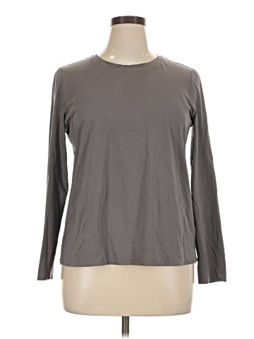 Lafayette 148 New York Long Sleeve T-Shirt (view 1)