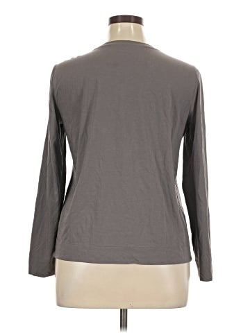 Lafayette 148 New York Long Sleeve T-Shirt (view 2)
