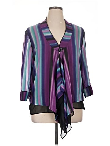 MULTIPLES 3/4 Sleeve Blouse (view 1)