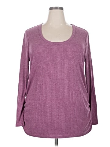 Lane Bryant 3/4 Sleeve T-Shirt (view 1)
