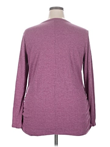 Lane Bryant 3/4 Sleeve T-Shirt (view 2)