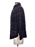 BDG 100% Rayon Plaid Blue Long Sleeve Button-Down Shirt Size S - photo 5