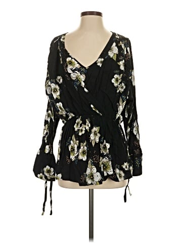 Free People 3/4 Sleeve Blouse (view 1)