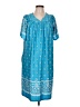 Anthony Richards Blue Casual Dress Size L (estimated) - photo 1