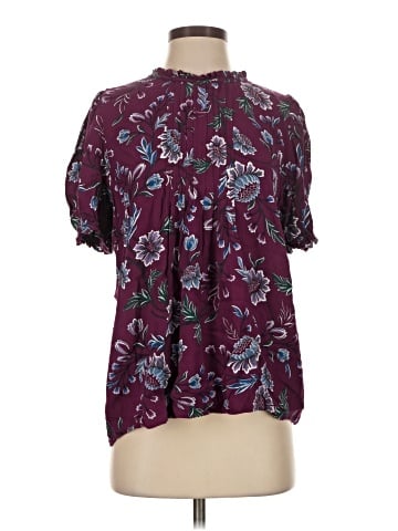 Ann Taylor LOFT Short Sleeve Blouse (view 1)