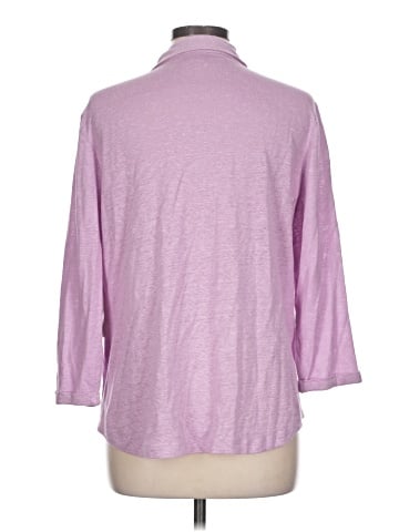 Chico's 3/4 Sleeve Button-Down Shirt (view 2)