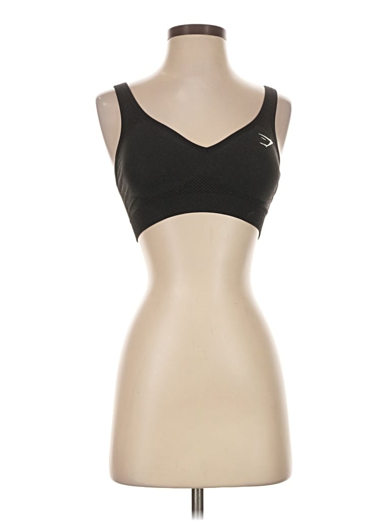 Pre-owned Gymshark Sports Bra In Black