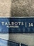 Talbots Polka Dots Blue Jeans Size 14 - photo 4