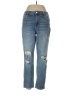Altar'd State Hearts Blue Jeans Size 31 waist - photo 1