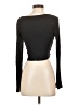 OAK Black Long Sleeve Top Size S - photo 2