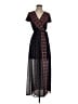 Xhilaration 100% Polyester Black Casual Dress Size XS - photo 1