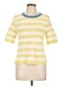 STAUD 100% Cotton Yellow Short Sleeve Top Size L - photo 1