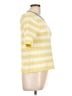 STAUD 100% Cotton Yellow Short Sleeve Top Size L - photo 4