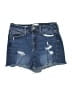 Universal Thread Blue Denim Shorts Size 6 - photo 1