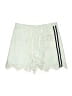 Hayden 100% Polyester Paisley Ivory Shorts Size L - photo 1
