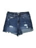 Universal Thread Blue Denim Shorts Size 6 - photo 1