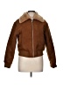 H&M 100% Polyester Brown Faux Fur Jacket Size M - photo 1