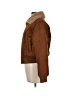 H&M 100% Polyester Brown Faux Fur Jacket Size M - photo 5