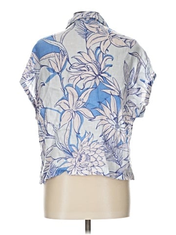 H By Halston Short Sleeve Blouse (view 2)