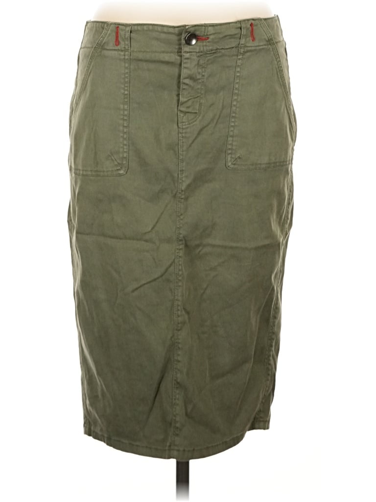 Pre-owned Level 99 Casual Skirt In Green