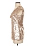 Yoana Baraschi Metallic Silver Sleeveless Blouse Size 2 - photo 5