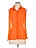 a.n.a. A New Approach 100% Polyester Orange Sleeveless Blouse Size L - photo 1
