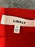 Likely Red Cocktail Dress Size 4 - photo 7